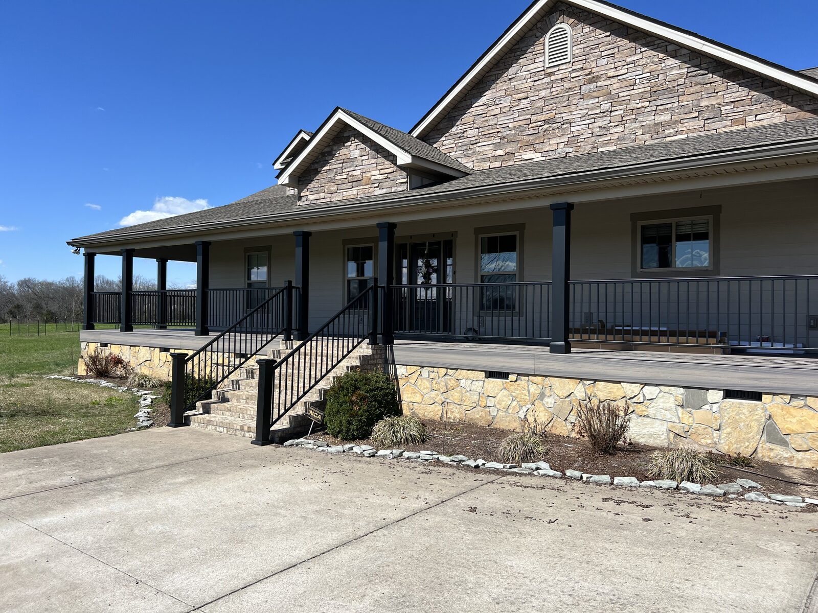 Custom home built by JT Construction